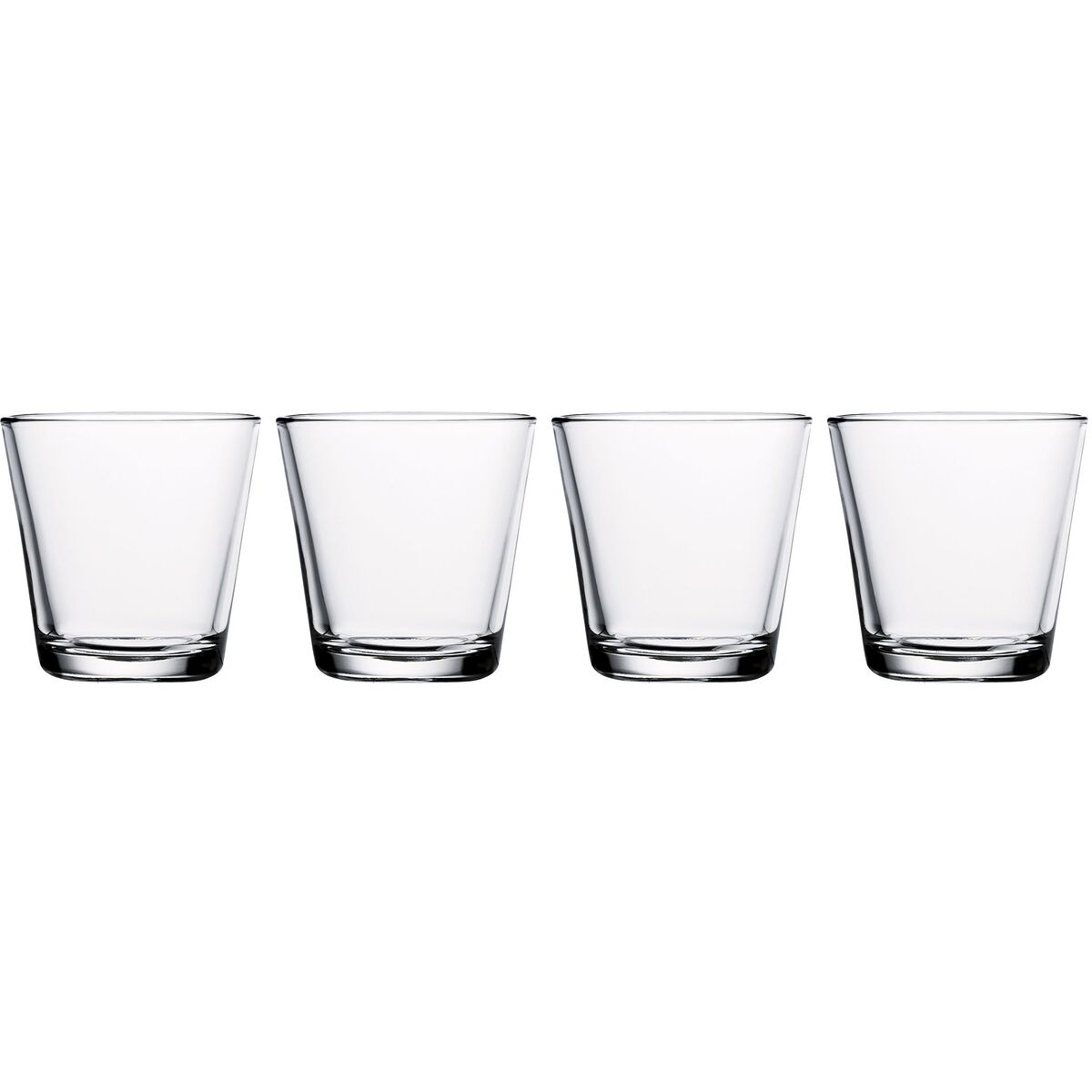 Kartio Drikkeglass 21cl 4stk, Klar
