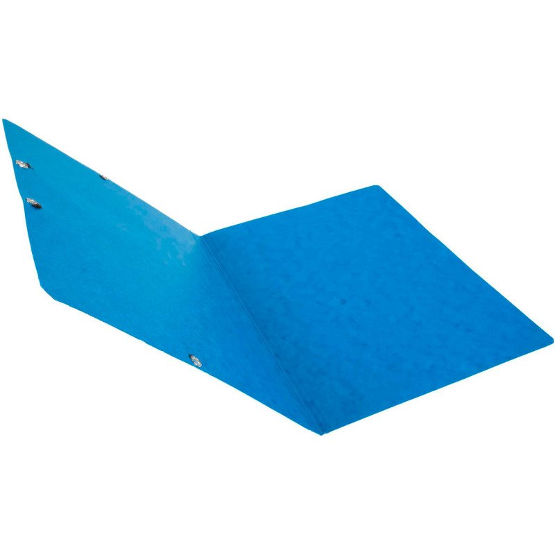 Chemises à élastiques sans rabats carte lustrée 400 g Exacompta 24 x 32 cm couleur bleu