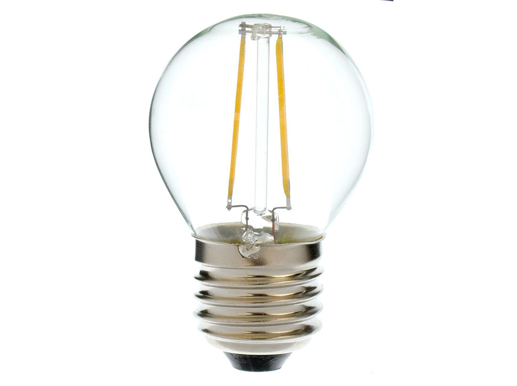 LÂMPADA LED ESFÉRICA AUCHAN E27 25W LUZ AMARELA