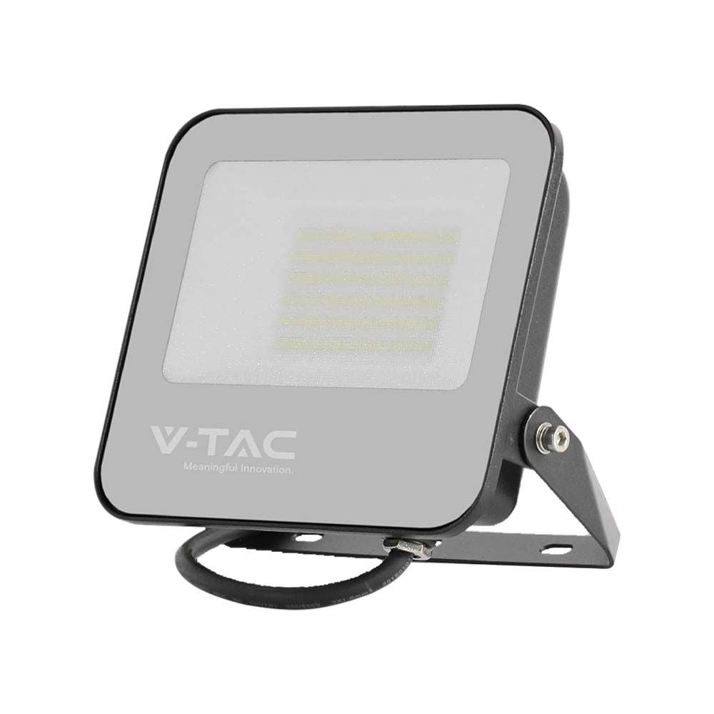 V-TAC VT-4456 - Zwarte LED-schijnwerper - 185lm/w - IP65 - 50W - 9250 lumen - 6500K