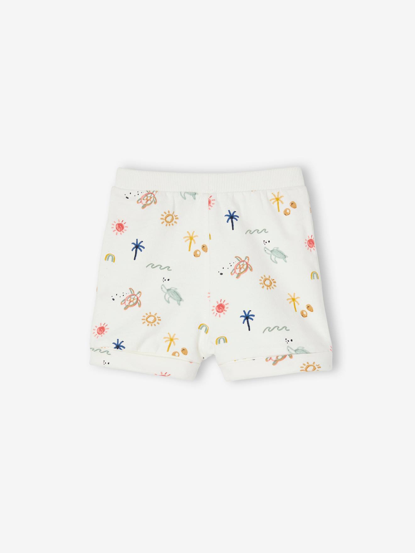 Pacote com 2 shorts de lã polar azul elétrico para bebês