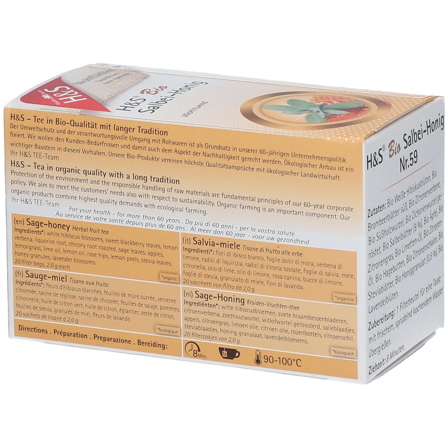 H&S Bio Salbei Honig