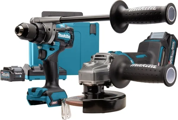 Accum. tool set DF001G GA005G XGT 40Vmax Li-ion BL (2x4,0Ah) Makita