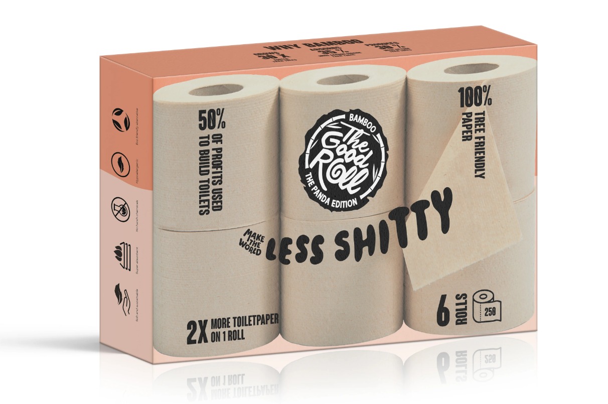 The Goodroll Toiletpapier Bamboe (6 stuk)