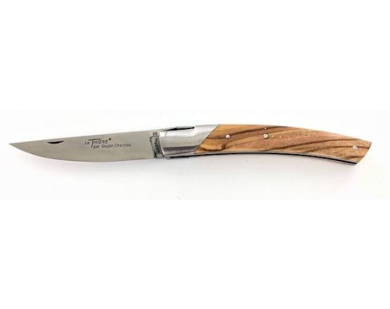 Le Thiers Pirou Olivier - Acier Carbone Couteau de poche Le Thiers par Goyon Chazeau