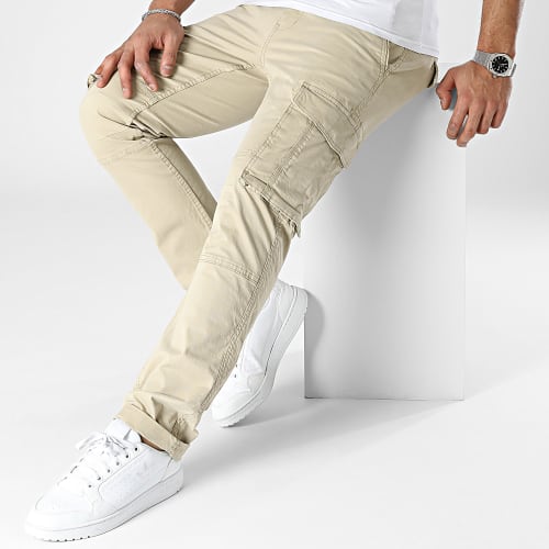Pantalon Cargo TRO581 Beige