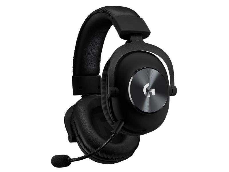 Logitech Headset G PRO X Gaming 7.1 Surround Schwarz Komfortables Over-Ear-Headset mit Surround-Sound
