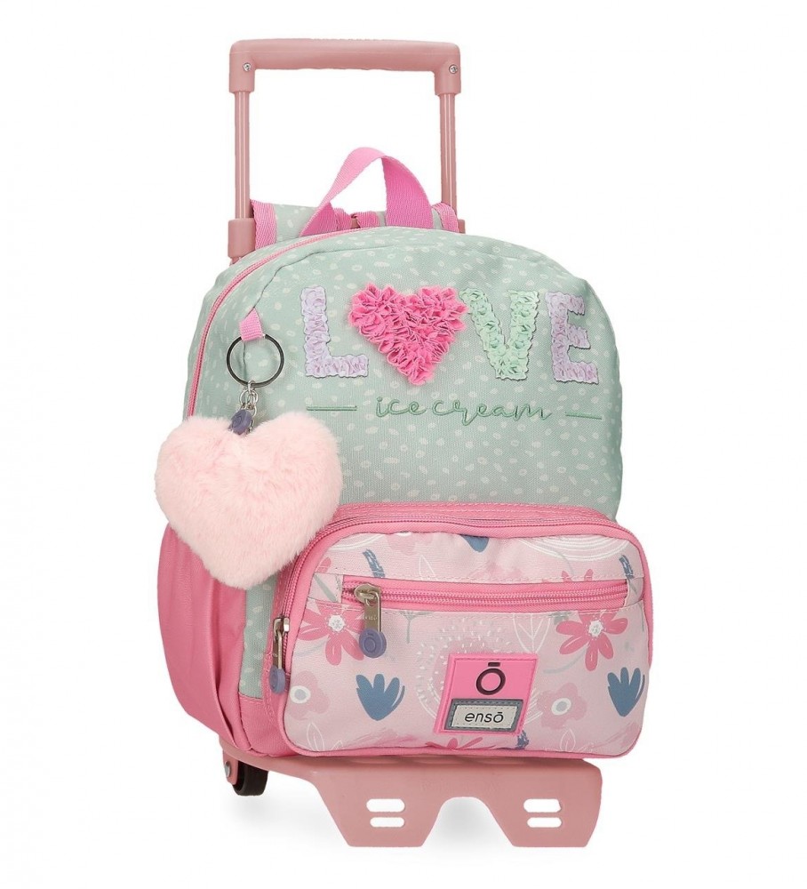 Enso Mochila Enso Love ice cream 28 cm con carro