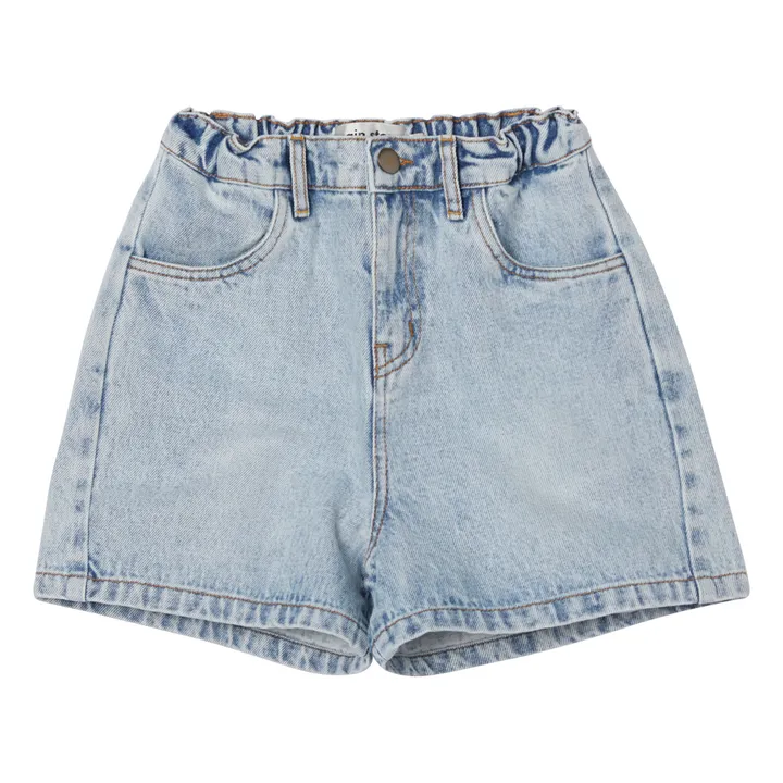 Main Story Short Denim | Denim clair