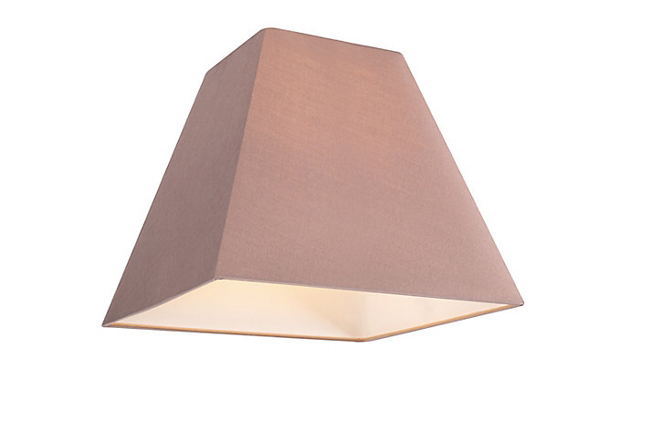 Abat-jour Qarnay Ø20cm GoodHome Taupe