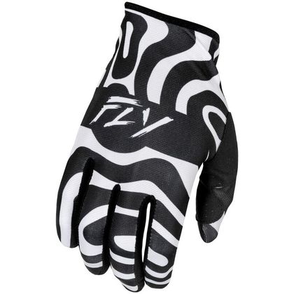 Gants cross Fly LITE - ABYSS LE - ENFANT - Blanc / Bleu