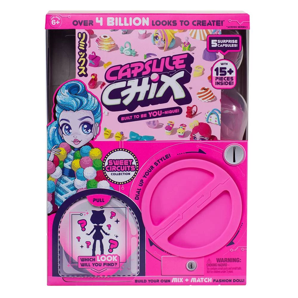 POUPEE SWEET CIRCUITS 12 CM - CAPSULE CHIX