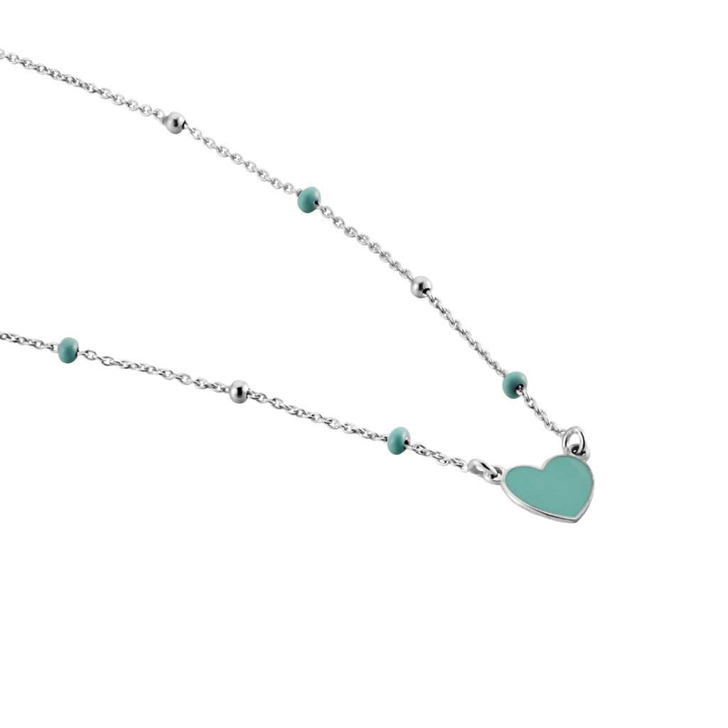 Collier Argent Blanc Augustine