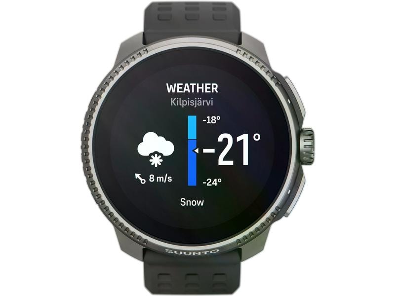 SUUNTO Sportuhr Race Titanium Charcoal Die ultimative Smartwatch für Wettkämpfe und Training