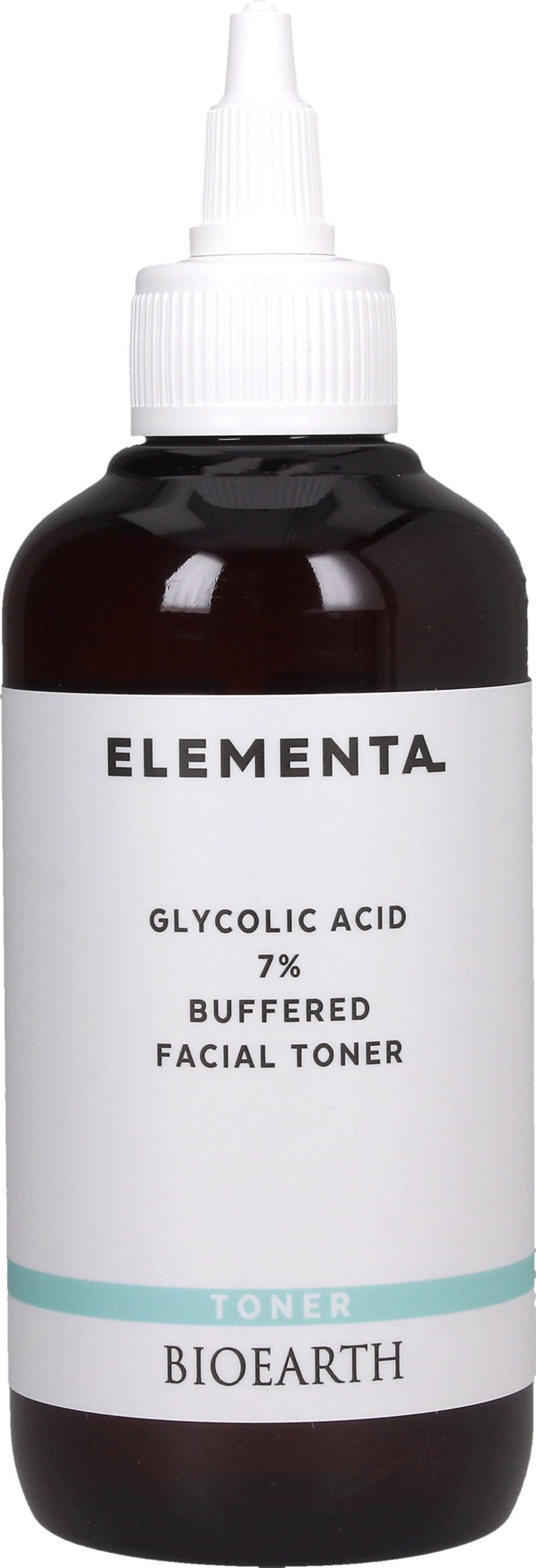 BIOEARTH  ELEMENTA TONER Gepufferte Glykolsäure 7% Tonic, 200 ml