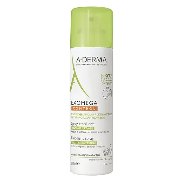 Spray Emoliente Anti-Arranhão A-Derma Exomega Control 200ml