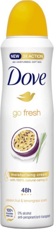 Dove Anti Transpirant spray go fresh passie en citroen 150ml