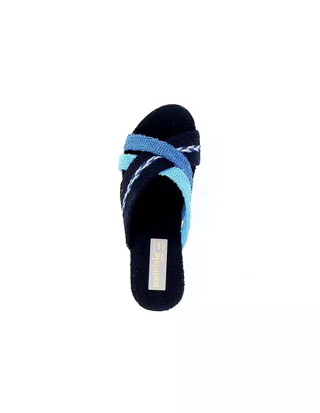 PATRIZIA PATRINITI MIX MARINE - Mules & sabots Marine