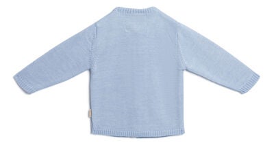 Petite Chérie Atelier Margit Cardigan, Light Blue/Dusty Blue
