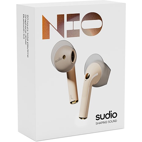 Sudio Nio true wireless headset - sand