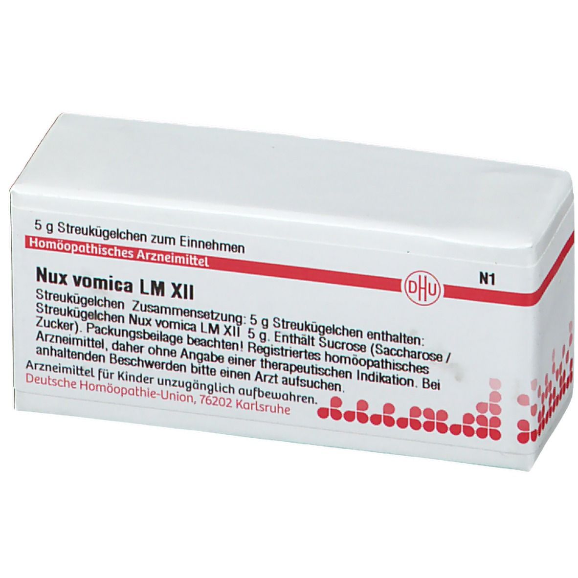 DHU Nux Vomica LM XII