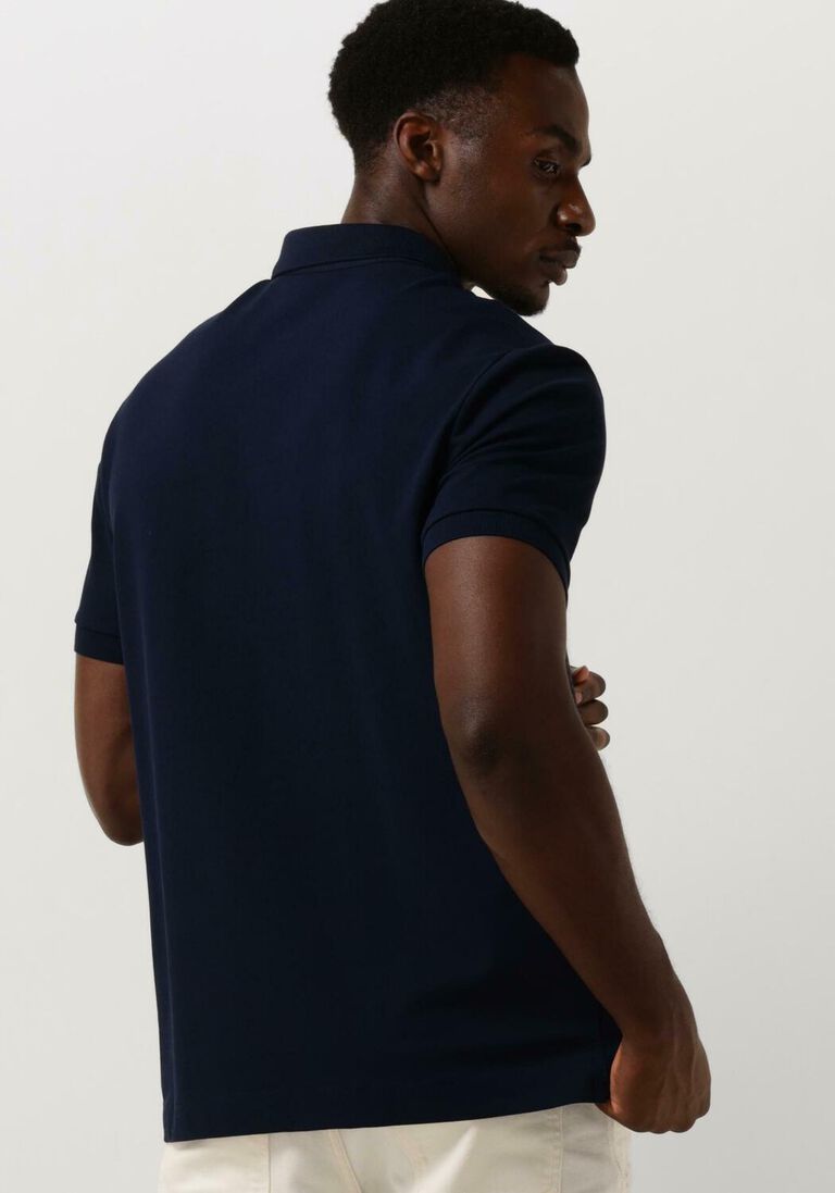 LACOSTE donkerblauwe lacoste polo 1hp3 men's s/s polo