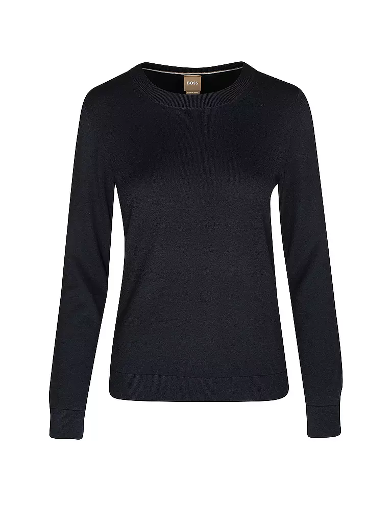 BOSS Pullover FEGANASI blau