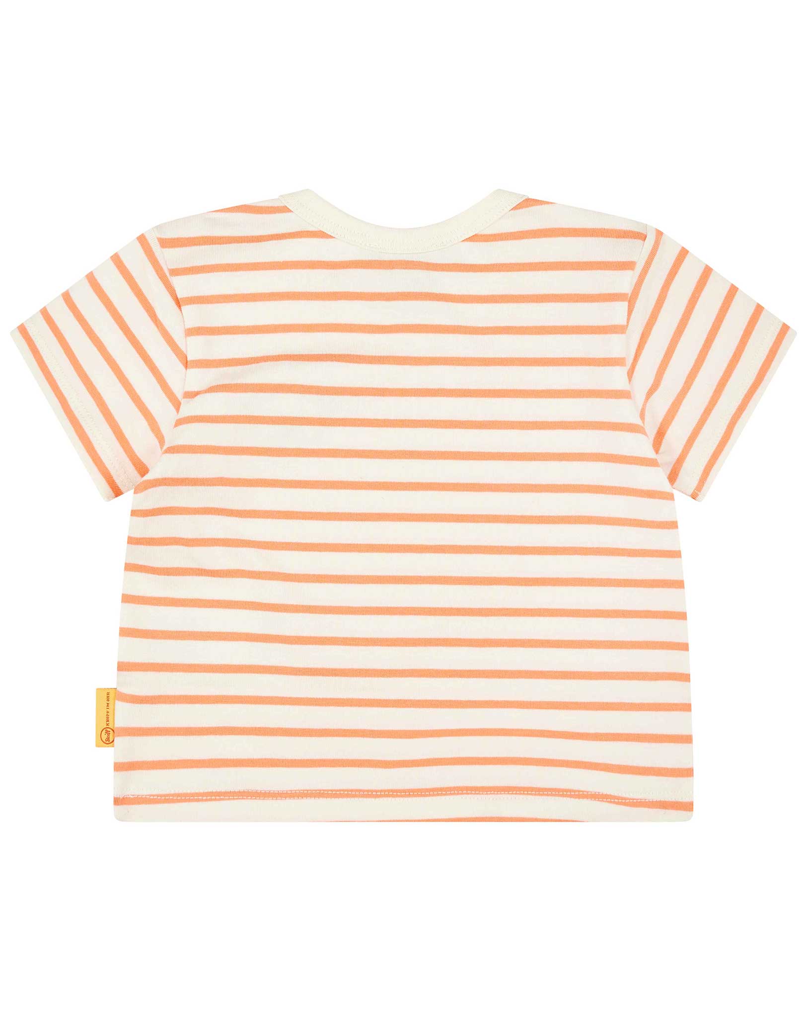 T-Shirt BLOSSOM STRIPES in melon