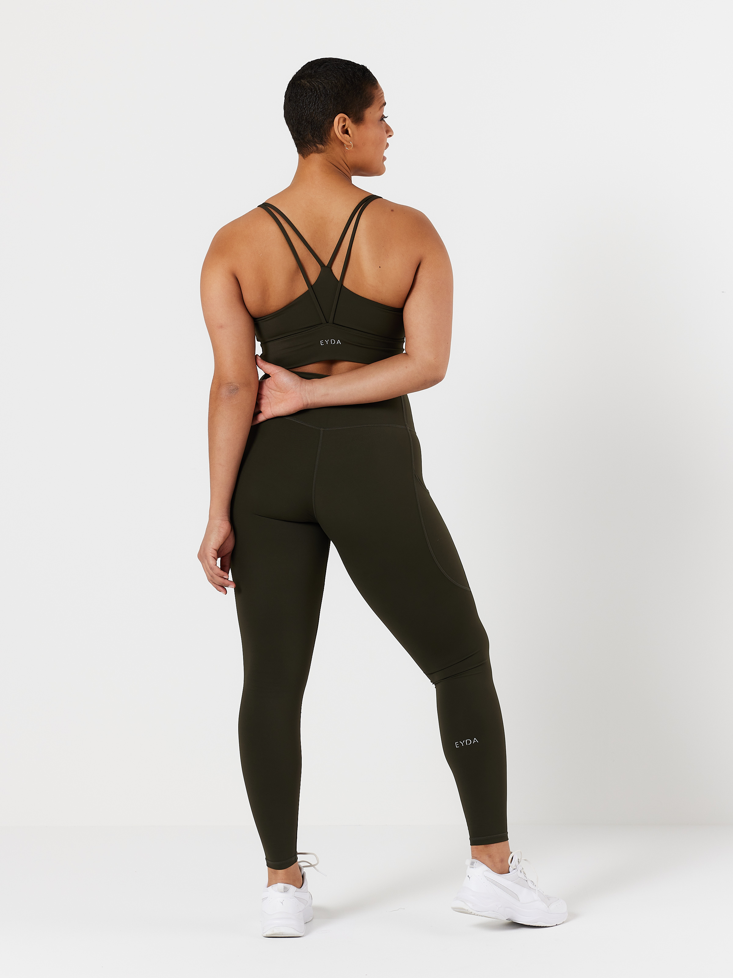 Eyda Cindy Sports Bra Dark Olive