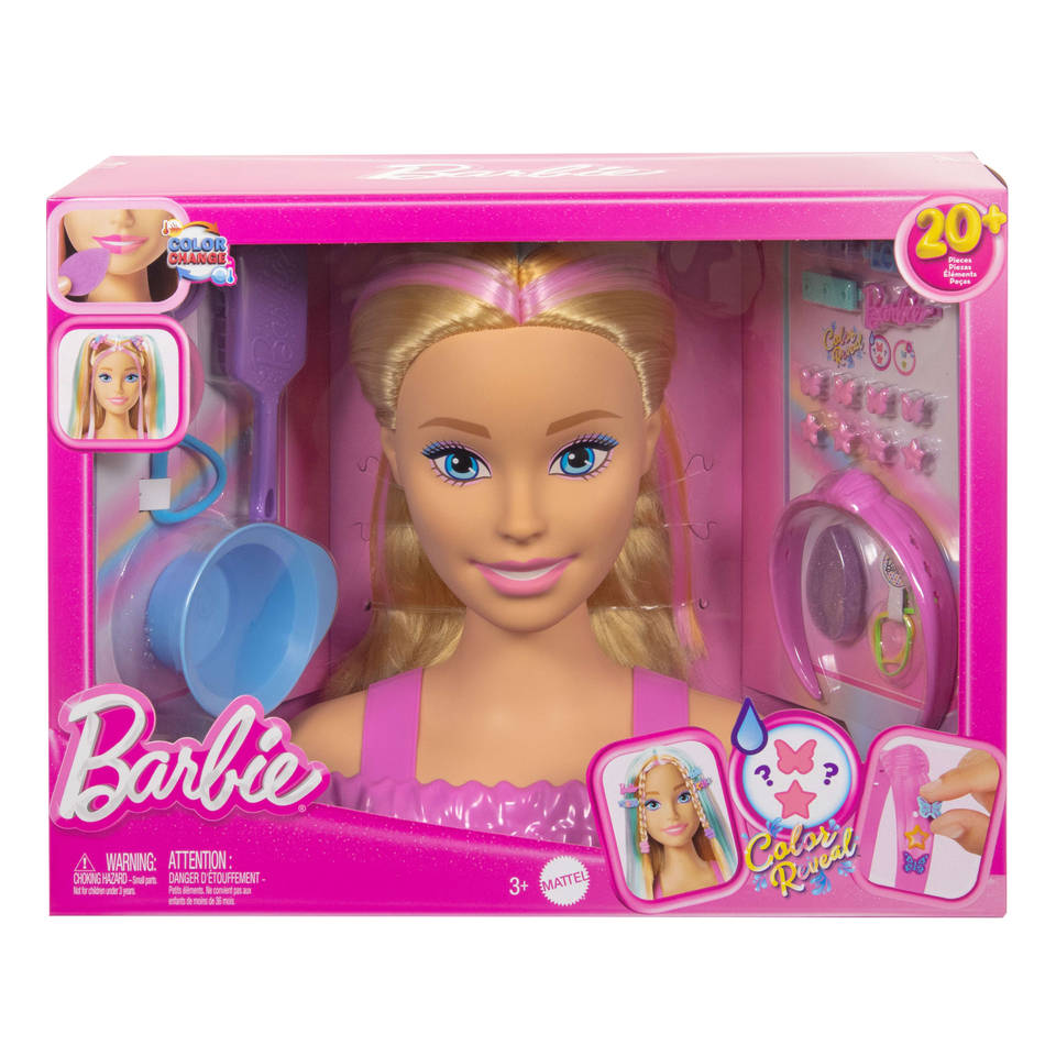 Barbie kappop + accessoires