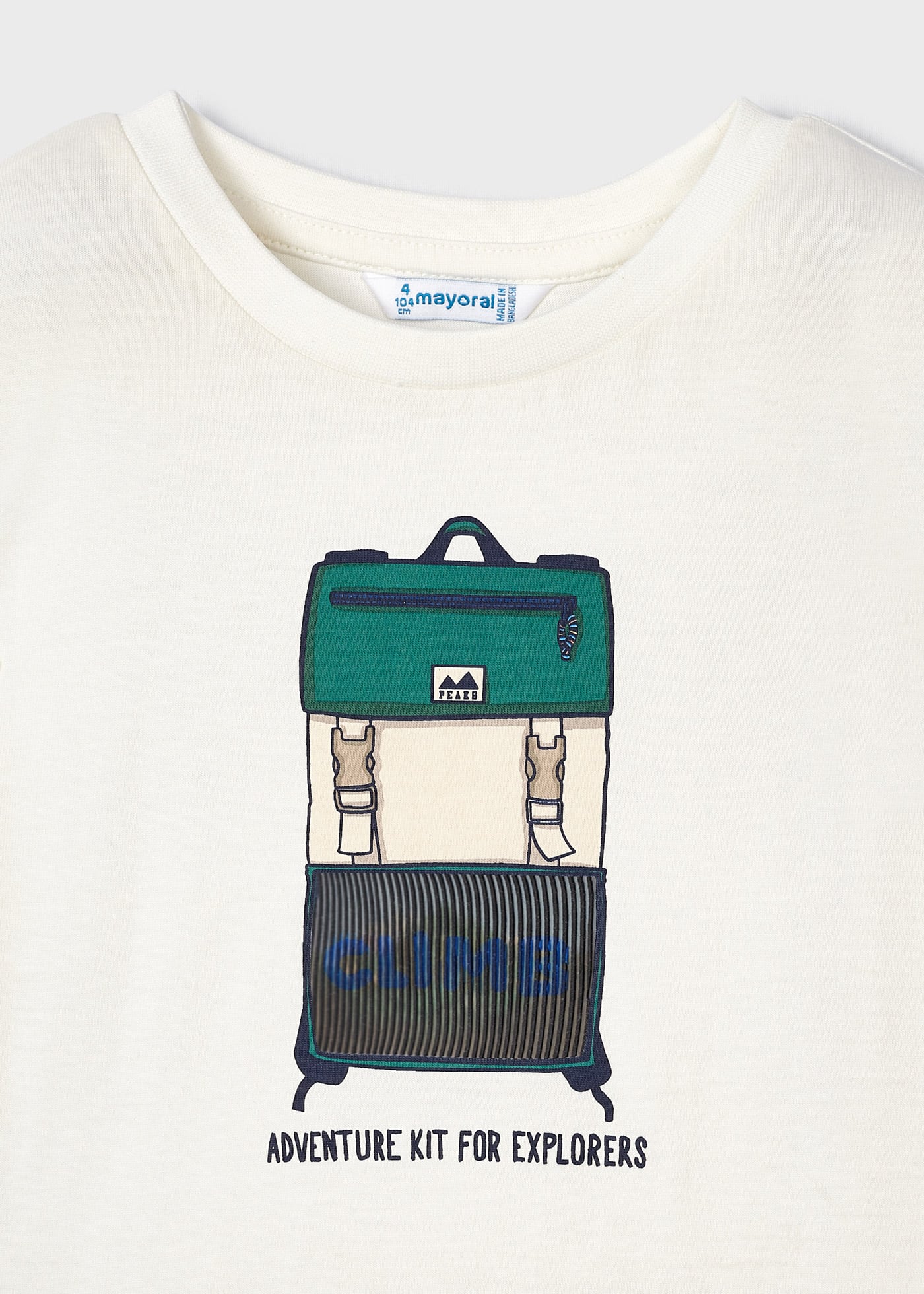 Camiseta interativa Better Cotton para meninos