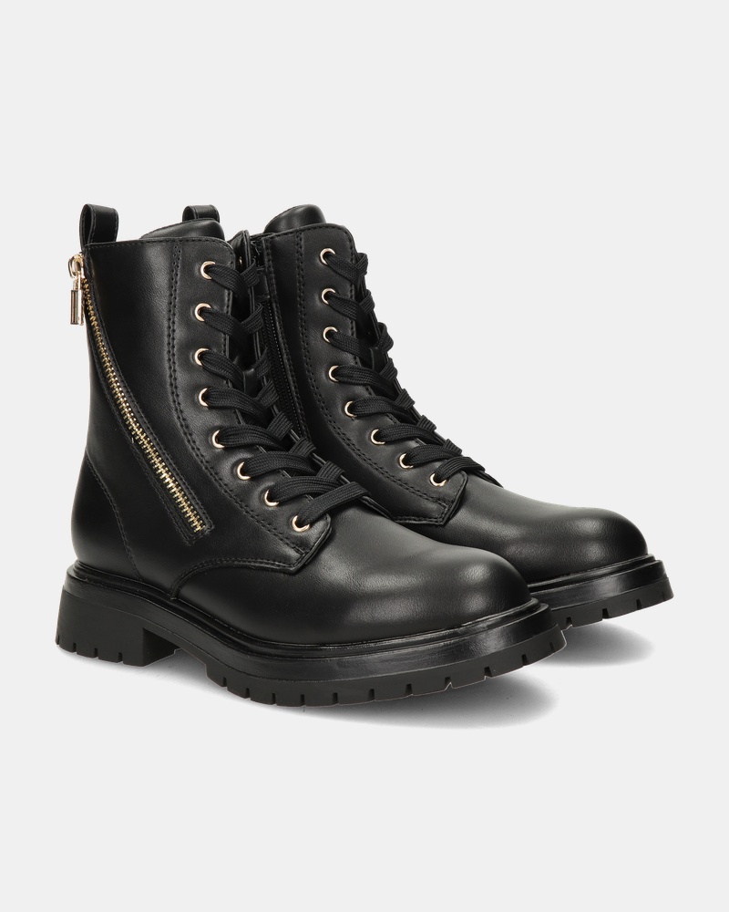 Tommy Hilfiger Ashlyn Veterboots  - zwart