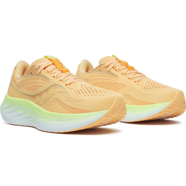 Chaussure running SAUCONY RIDE 18 PEACH/SUNNY