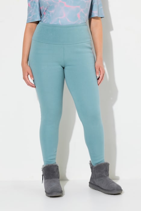 Leggings, Webfellfutter, extrawarm, High Waist