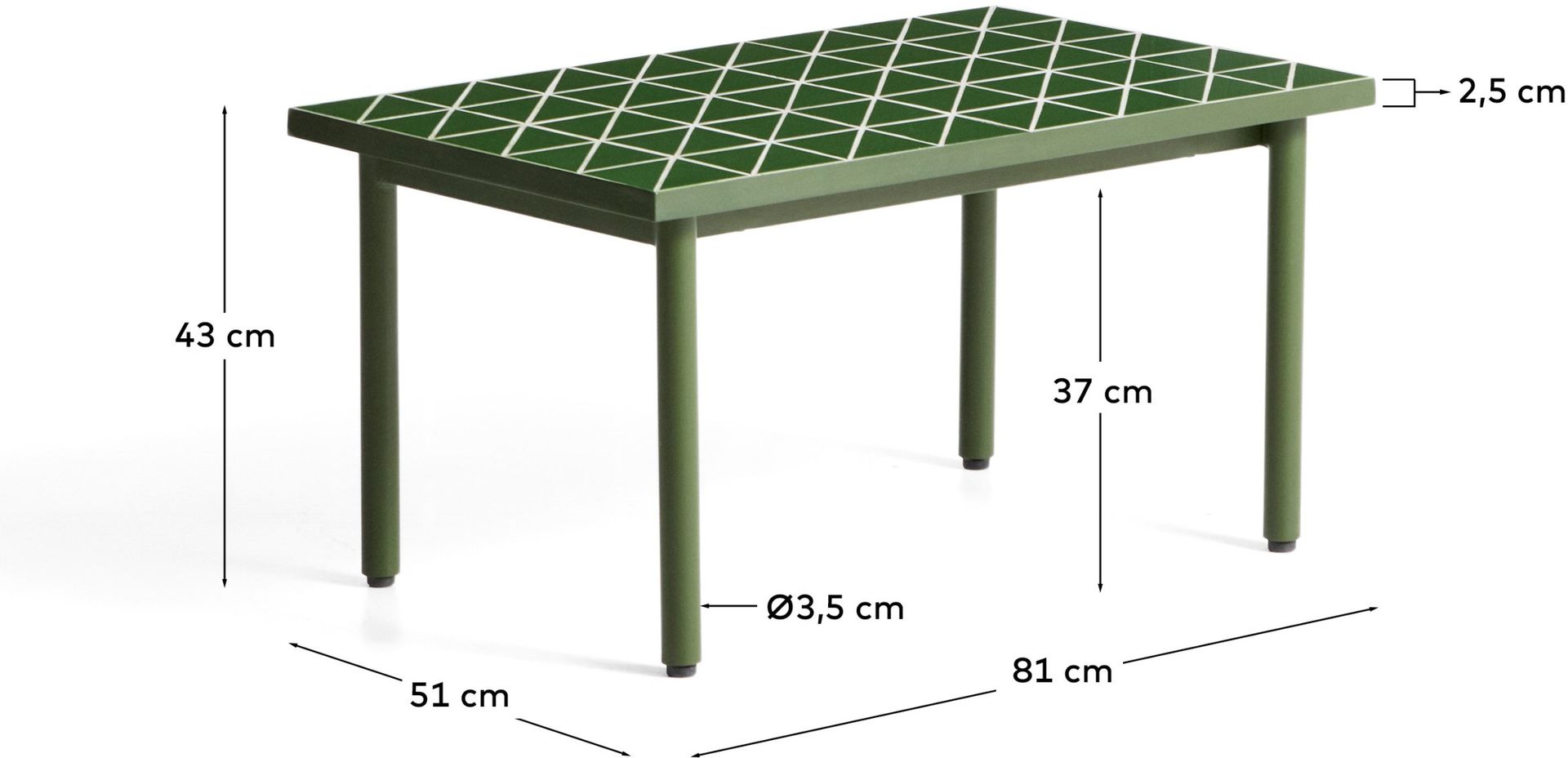 Kave Home   Maurina Bijzettafel