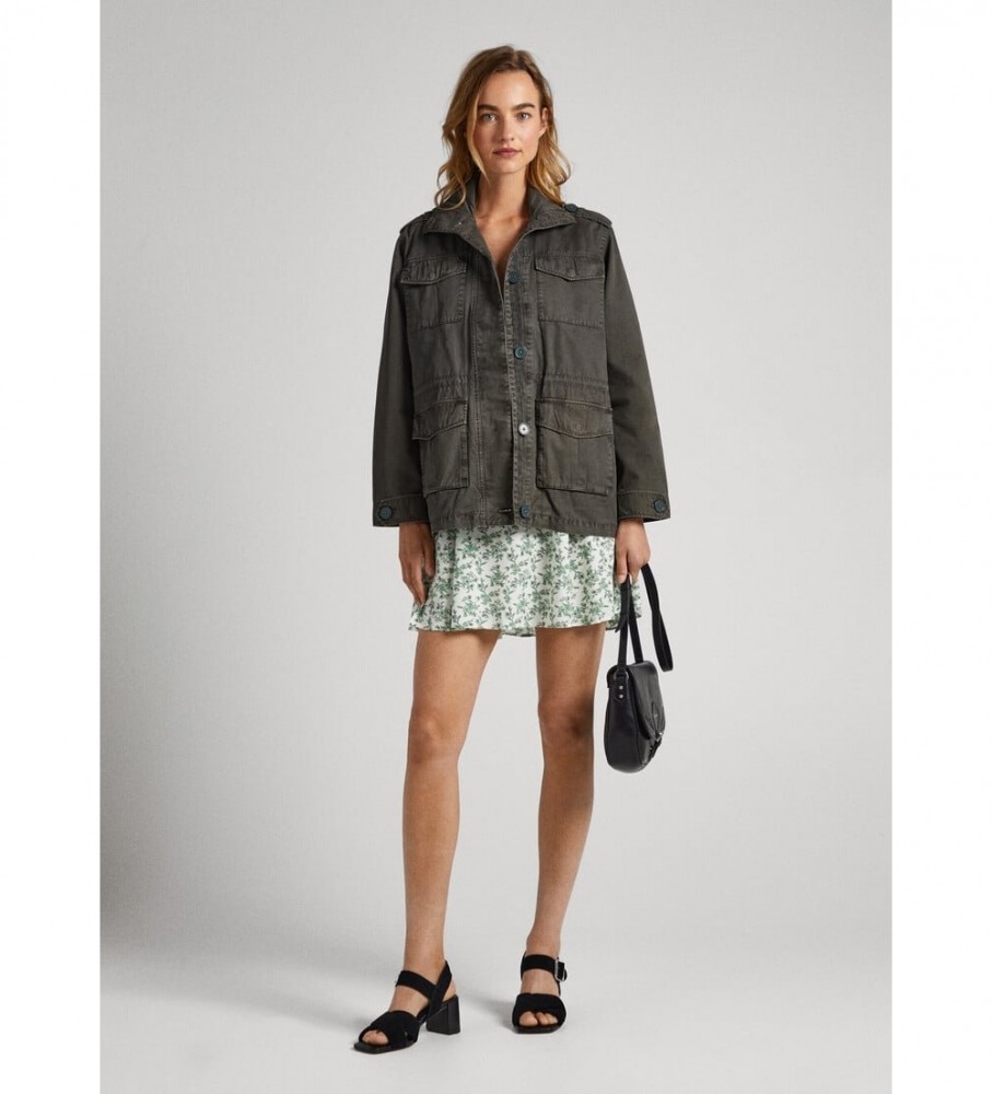 Casaco Pepe Jeans Merry Parka verde escuro