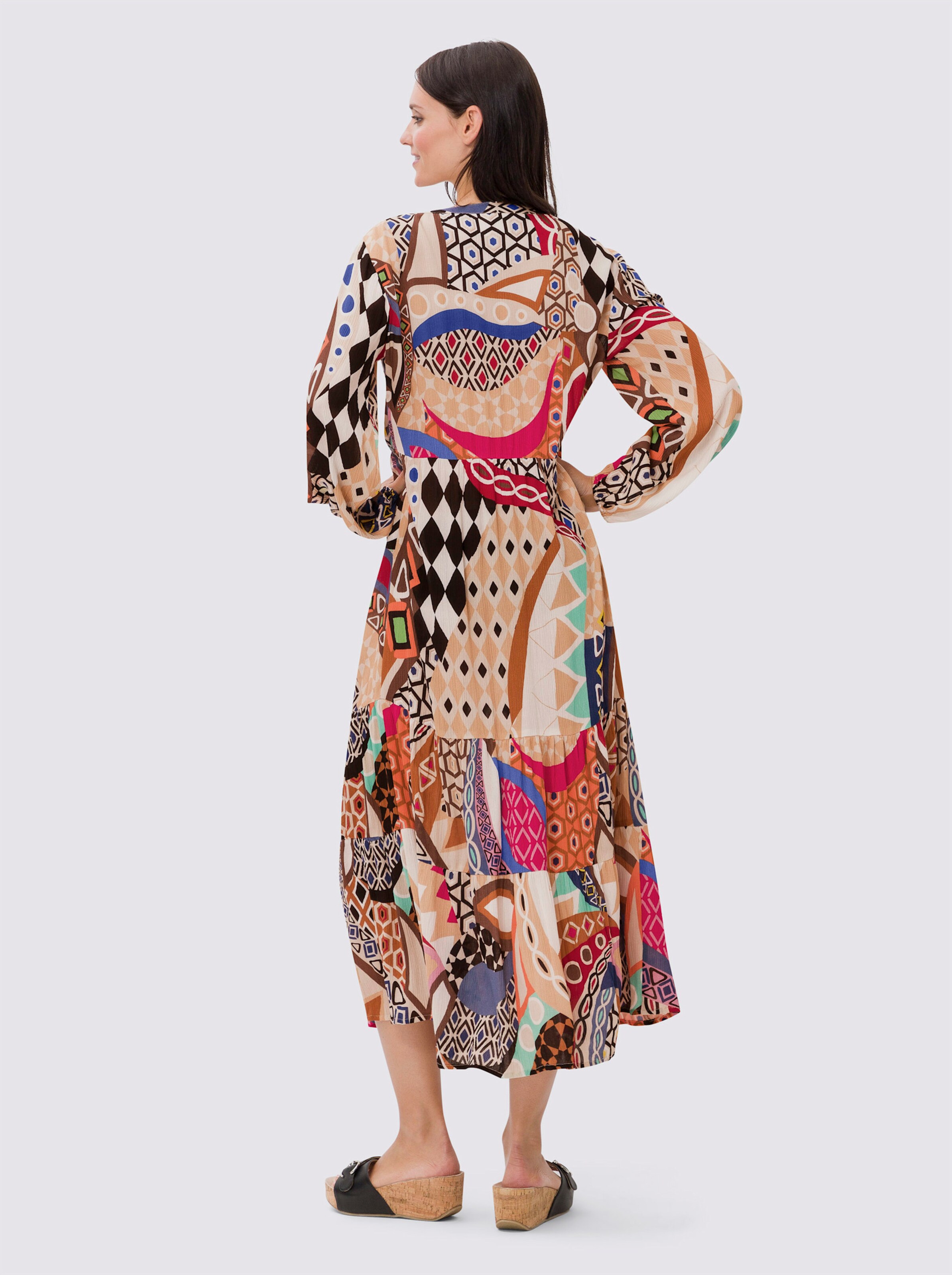 Druck-Kleid