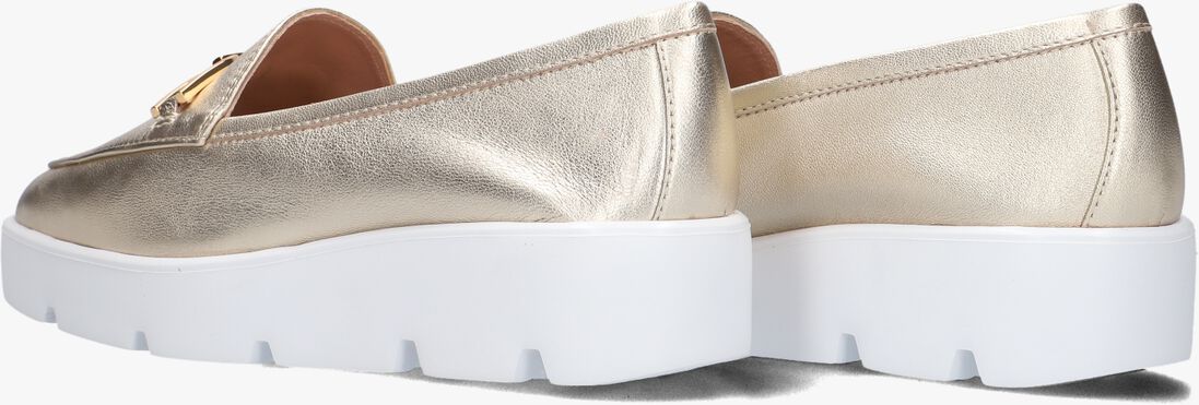 goudkleurig unisa loafers famo