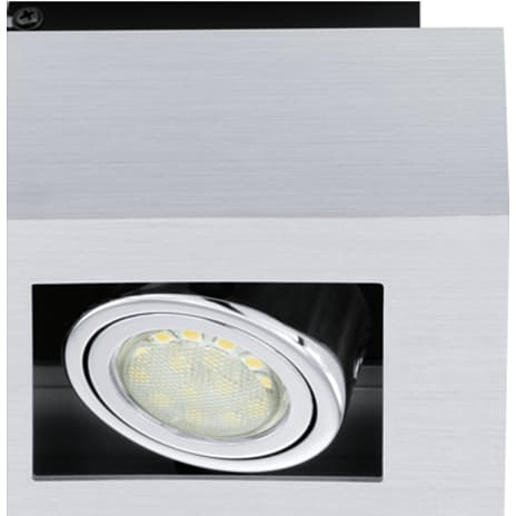 Loke LED loftlampe - børstet stål