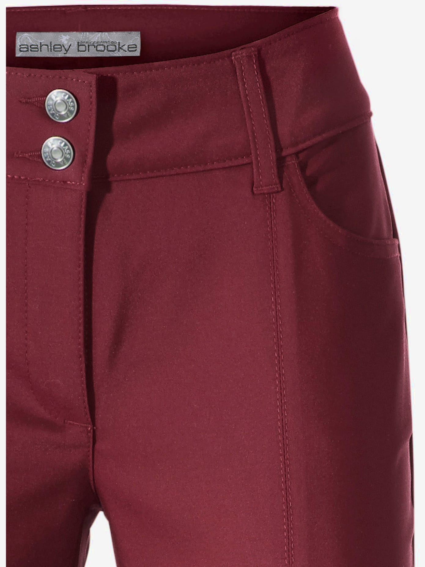 Pantalon effet ventre plat coupe bootcut tendance