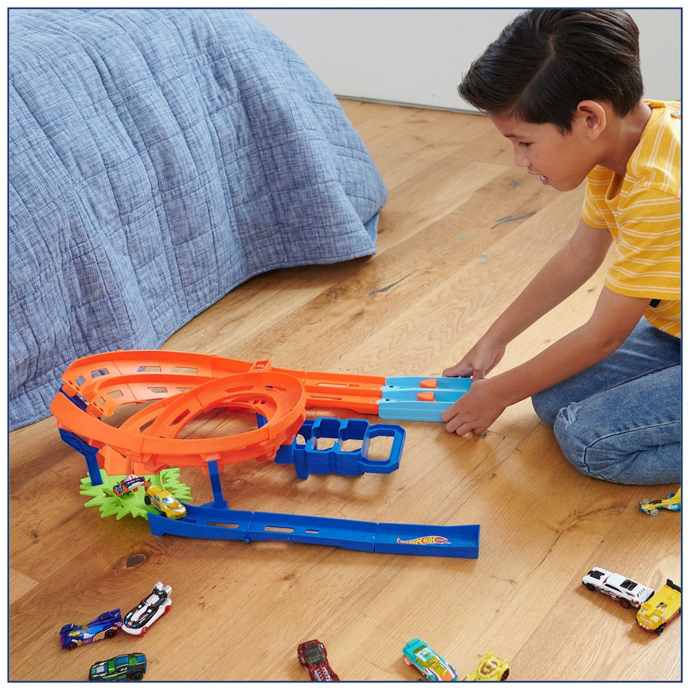 Hot Wheels Whip Around Rennbahn-Spielset