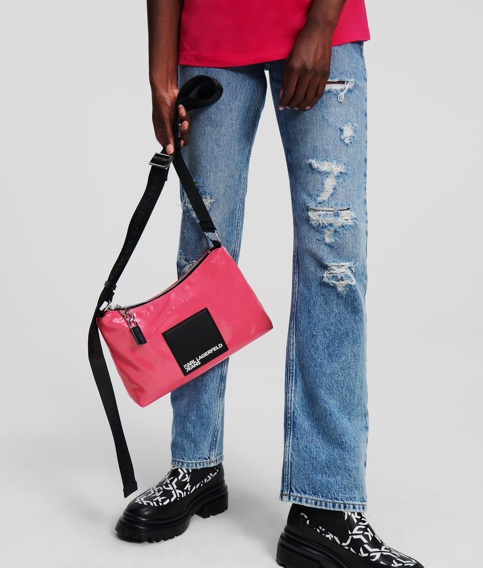 PETIT SAC BESACE KLJ BRILLANT