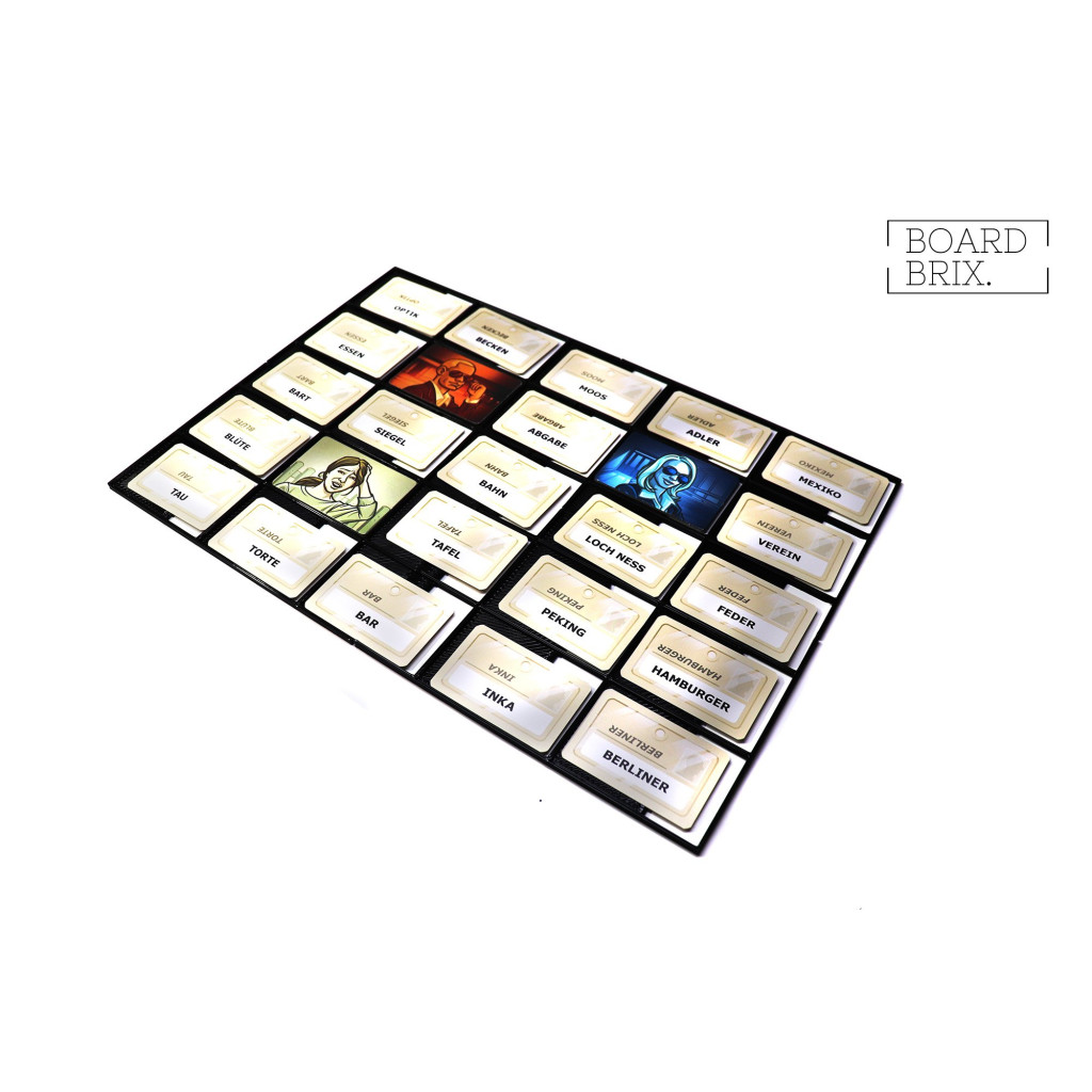 Insert & grille de cartes compatible avec Codenames