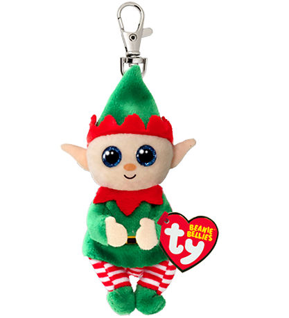 Ty N?glering m. Bamse - Beanie Bellies - 10 cm - Elfonzo