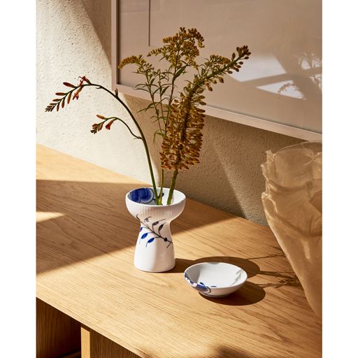 Royal Copenhagen Blå Mega Riflet Vase