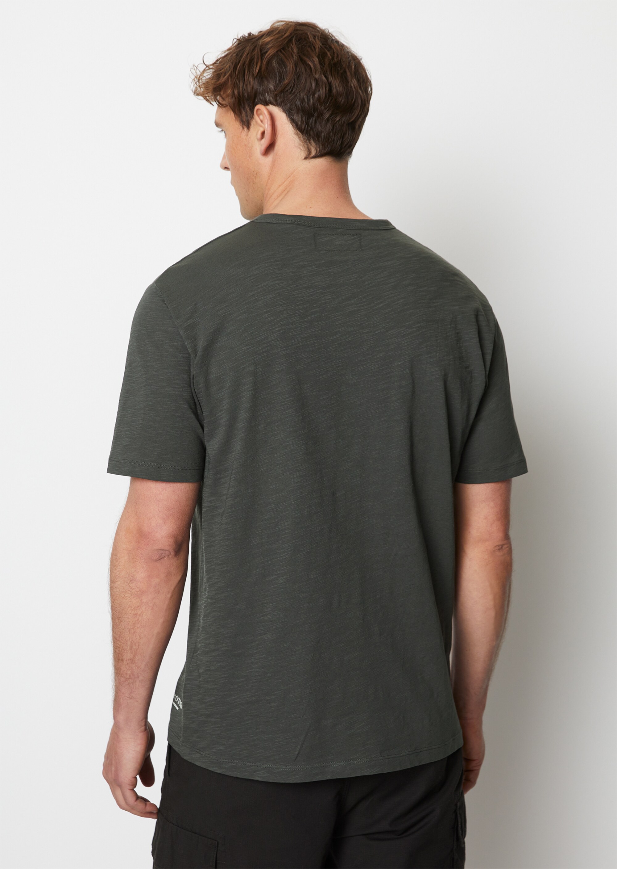 T-Shirt regular in softer Slub-Jersey-Qualität