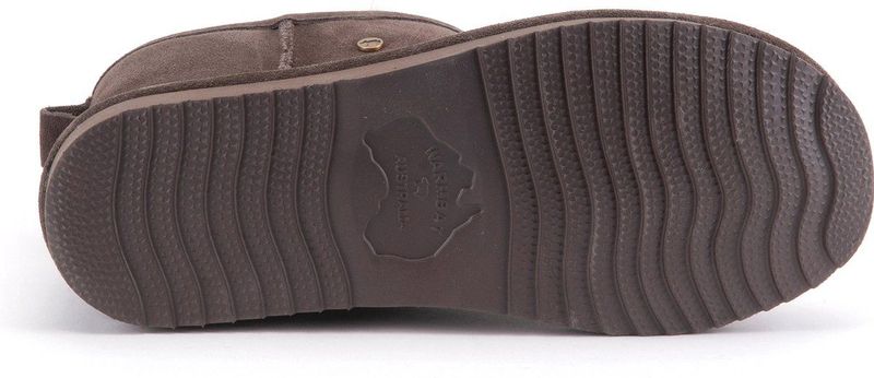 Warmbat - Wallyby - Gevoerde Laarzen - Bruin - Suede