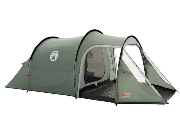 Coleman Coastline 3 Plus, Camping, Hård ramme, Tunneltelt, 3 person(er), Grøn