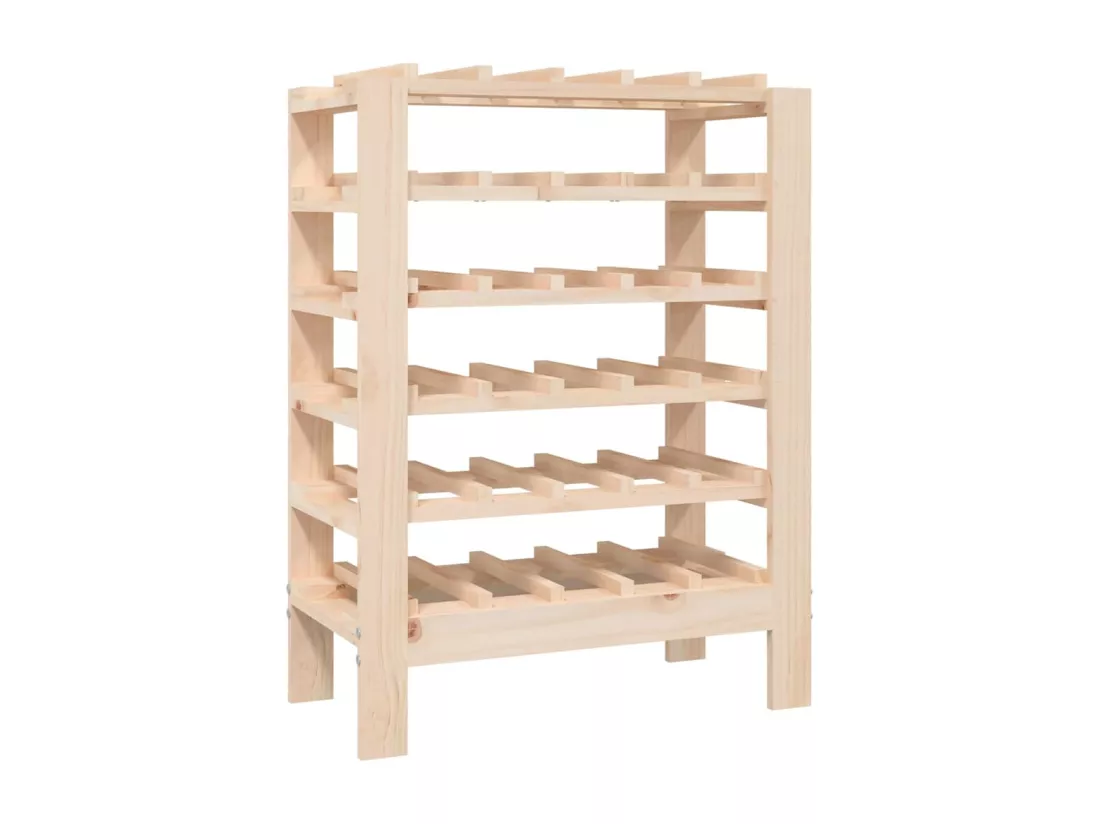Casier à vin 61,5x30x82 cm Bois de pin massif