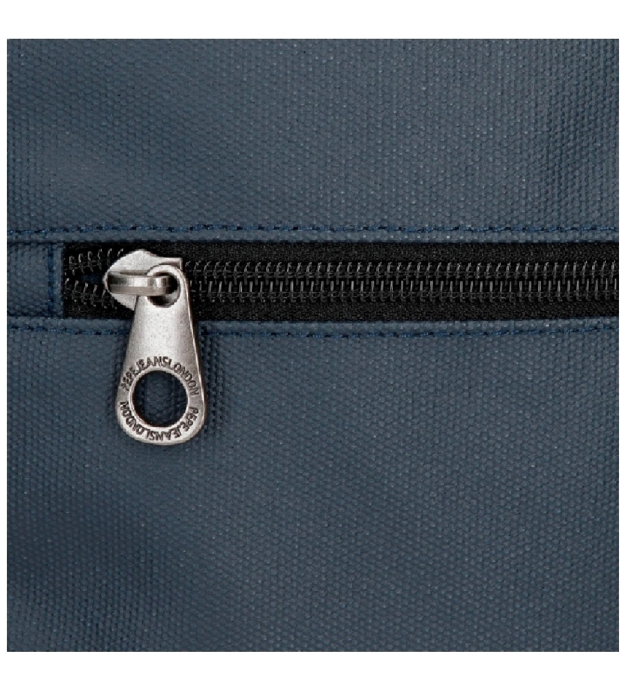 Bolsa de ombro Pepe Jeans Court, azul marinho - 17x22x6cm -